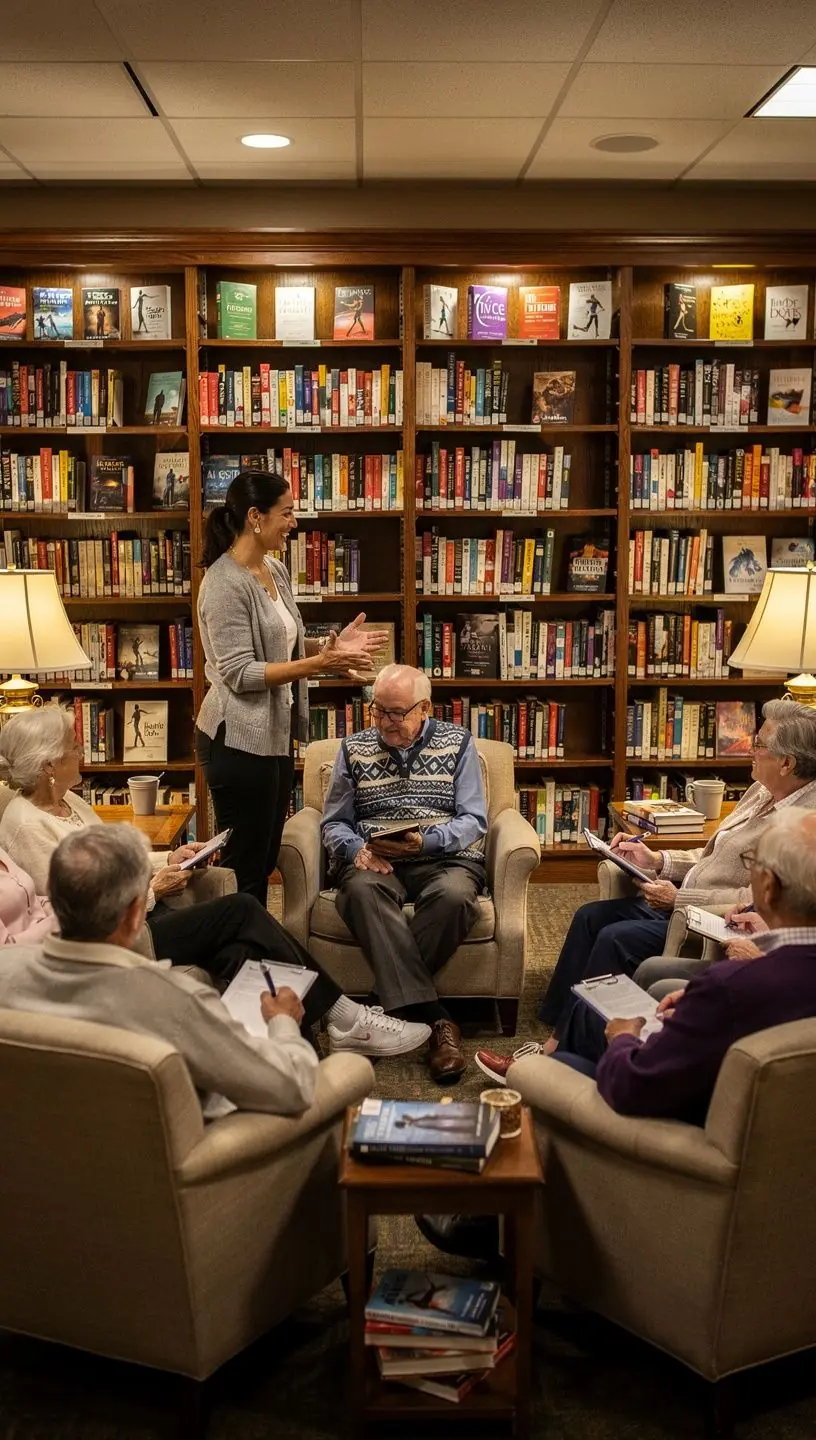 Seniors enjoying bachata and salsa dance classes